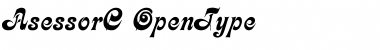 Download AsessorC Font