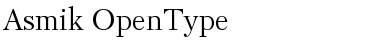 Download Asmik Font