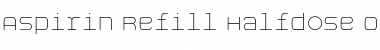Download Aspirin-Refill Font