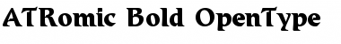 Download ATRomic Font Download ATRomic Font