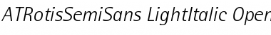Download ATRotisSemisans Font