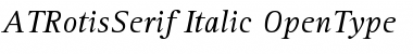 Download ATRotisSerif Font