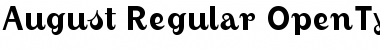 Download August Font