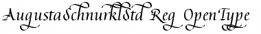 Download Augusta Schnurkl Std Font Download Augusta Schnurkl Std Font
