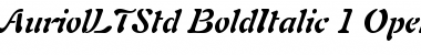 Download Auriol LT Std Font