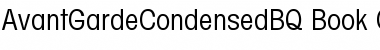 Download Avant Garde Condensed BQ Font