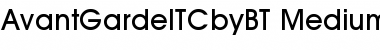 Download ITC Avant Garde Gothic Medium Font