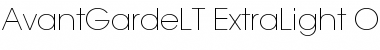 Download ITC Avant Garde Gothic LT Extra Light Font