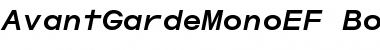 Download AvantGardeMonoEF Font