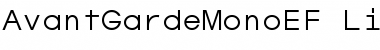 Download AvantGardeMonoEF Font