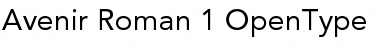 Download Avenir Font