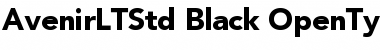 Download Avenir LT Std Font