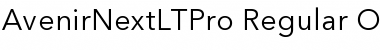 Download Avenir Next LT Pro Regular Font