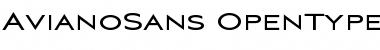 Download Aviano Sans Font