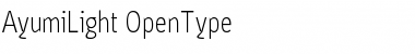 Download AyumiLight Font