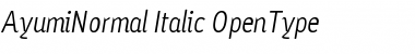 Download AyumiNormal Font