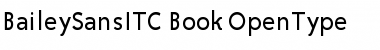 Download Bailey Sans ITC Book Font