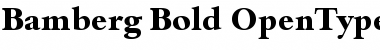 Download Bamberg-Bold Regular Font