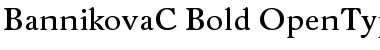 Download BannikovaC Bold Font