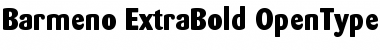 Download Barmeno Extra Bold Font