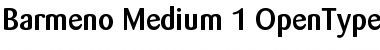 Download Barmeno Medium Font
