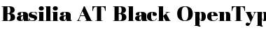 Download Basilia AT Black Regular Font