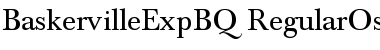 Download Baskerville Expert BQ Regular Font