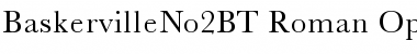 Download Baskerville No.2 Font