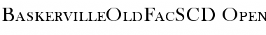 Download Baskerville Old Face SC D Regular Font