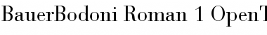 Download Bauer Bodoni Font