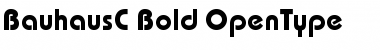 Download BauhausC Bold Regular Font