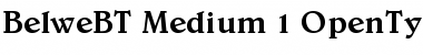 Download Belwe Medium Font