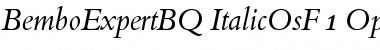 Bembo Expert BQ Font