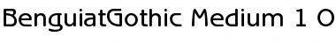 Download ITC Benguiat Gothic Font