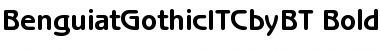 Download ITC Benguiat Gothic Font