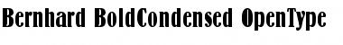 Download Bernhard Bold Condensed Font