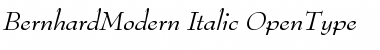 Download Bernhard Modern Italic Font