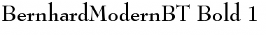 Download Bernhard Modern Bold Font