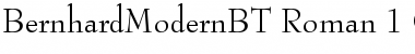 Download Bernhard Modern Regular Font