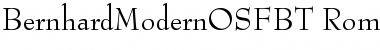 Download Bernhard Modern Font