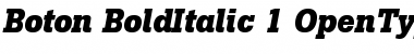 Download Boton Bold Italic Font