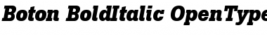 Download Boton Bold Italic Font