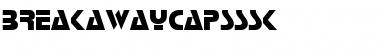 Download BreakawayCapsSSK Regular Font