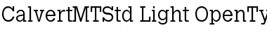 Download Calvert MT Std Font