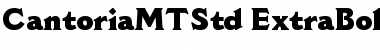 Download Cantoria MT Std Font