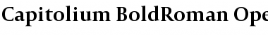 Download Capitolium BoldRoman Font