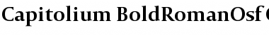 Download Capitolium BoldRomanOsf Font