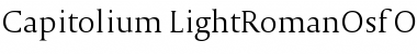 Download Capitolium LightRomanOsf Font