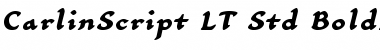 Download CarlinScript LT Std Regular Font