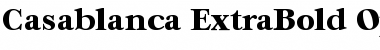 Download Casablanca-ExtraBold Regular Font